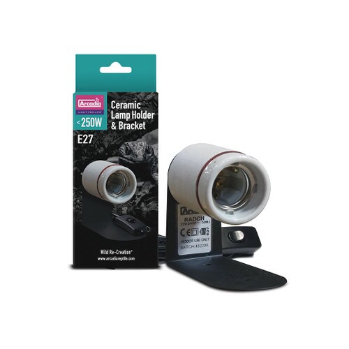 Ceramic Lamp Holder & Bracket